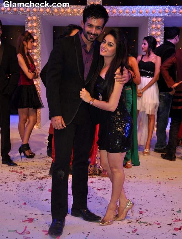 Jay Bhanushali with wife Mahi Vij Nach Baliye Season 5 Contestant