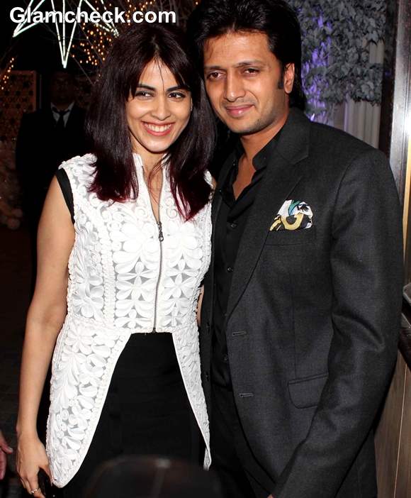 Riteish Deshmukh  Genelia Deshmukh Anu and Sunny Dewan Christmas Party