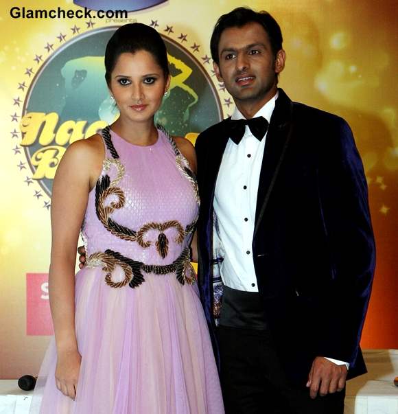 Sania Mirza and husband Shoaib Malik Surprise Guest Couple on Nach Baliye 5