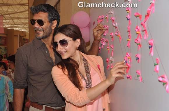 Soha Ali Khan at the Pinkathon 2012 event