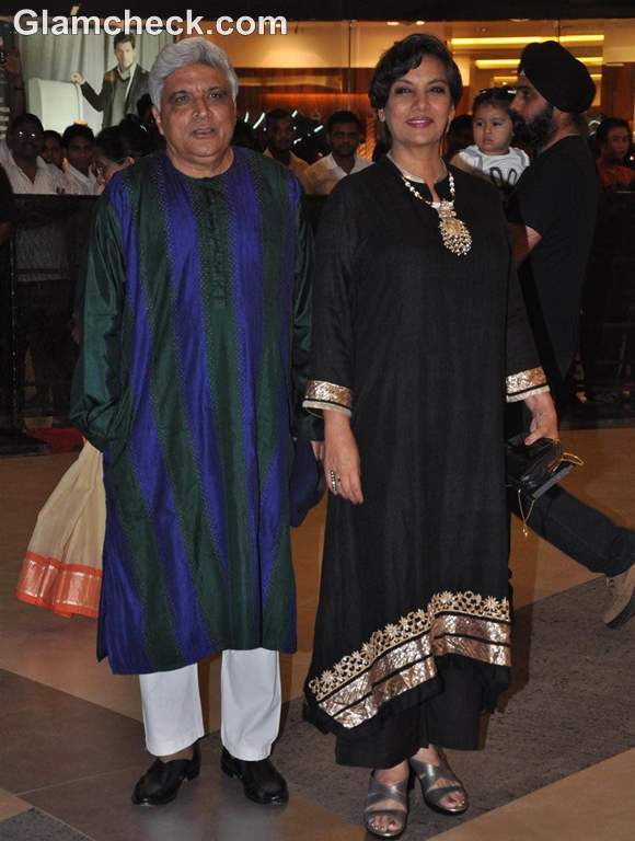 Talaash Premiere Javed Akhtar Shabana Azmi