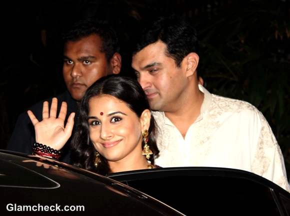 Vidya Balan Siddharth Roy Kapoor Pre- Wedding Bash