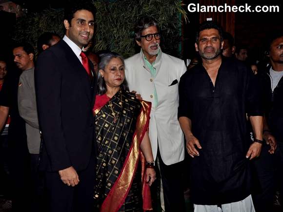 Bachchan family at Sunil Shetty R House Store Launch in Worli Mumbai