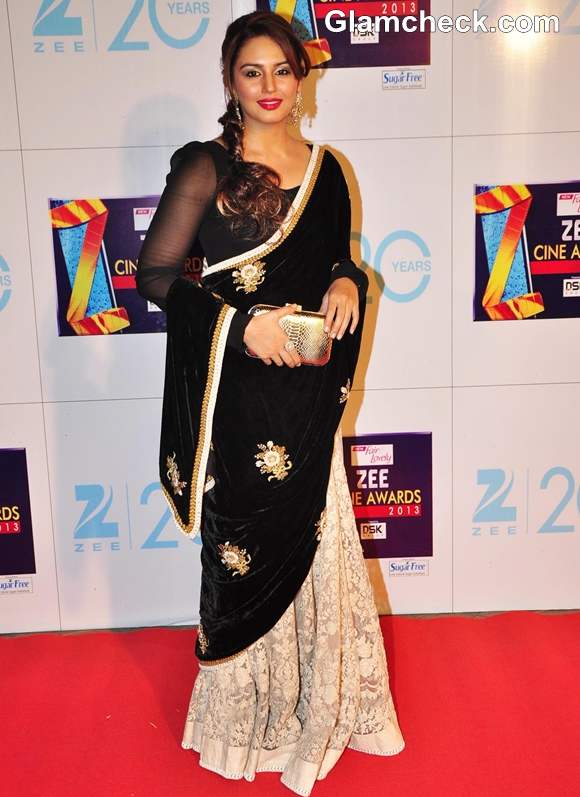 Huma Quereshi In Sabyasachi at Zee Cine Awards 2013