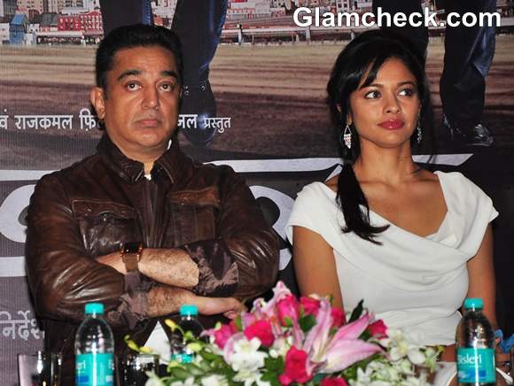 Kamal Hassan Pooja Kumar Promote Vishwaroopam In Mumbai