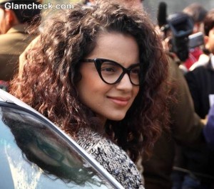 Kangana Ranaut caty-eye frames