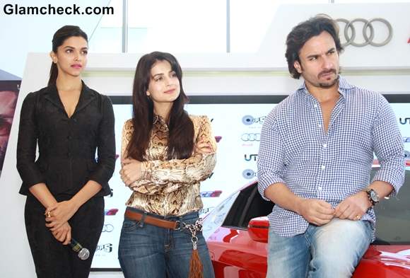 Race 2 stars Unveil New AUDI Sports Cars in Delhi