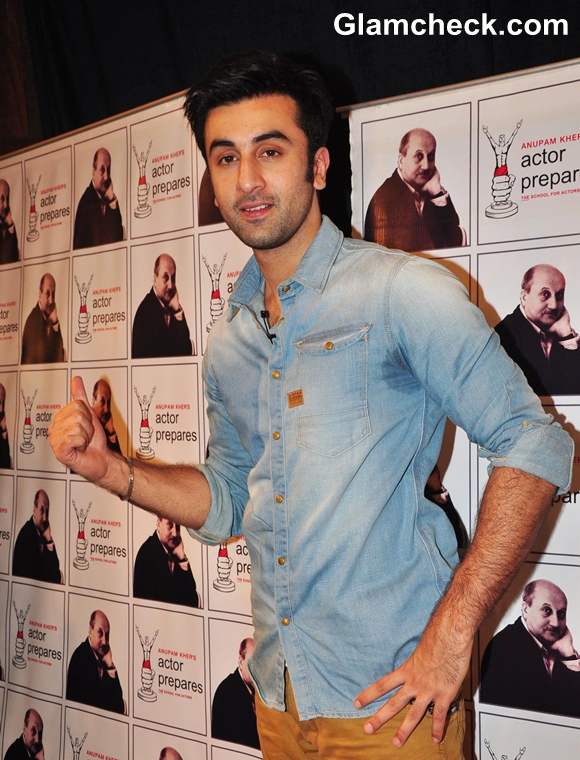 Ranbir Kapoor for Anupam Khers actor Prepares