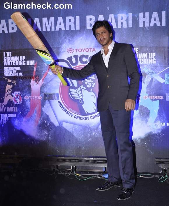 Shah Rukh Khan At The Launch Of Toyota University Cricket Championship