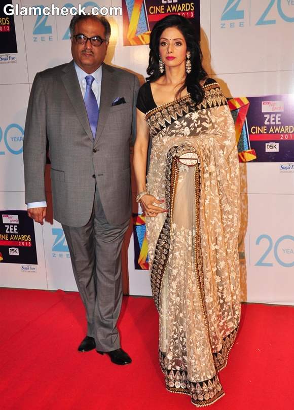 Sridevi At Zee Cine Awards 2013