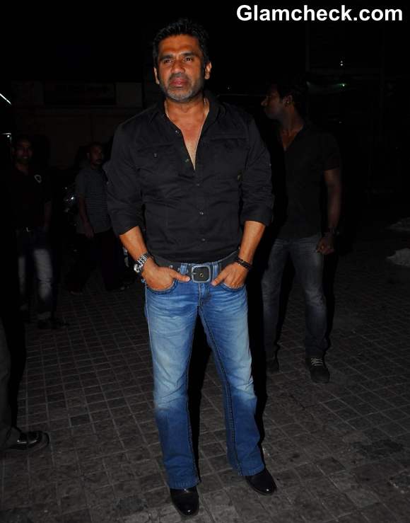 sunil shetty at Film Screening Balak Palak