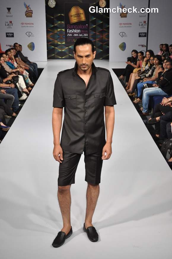 Akhilesh Pahwa show bangalore fashion week summer showers 2013