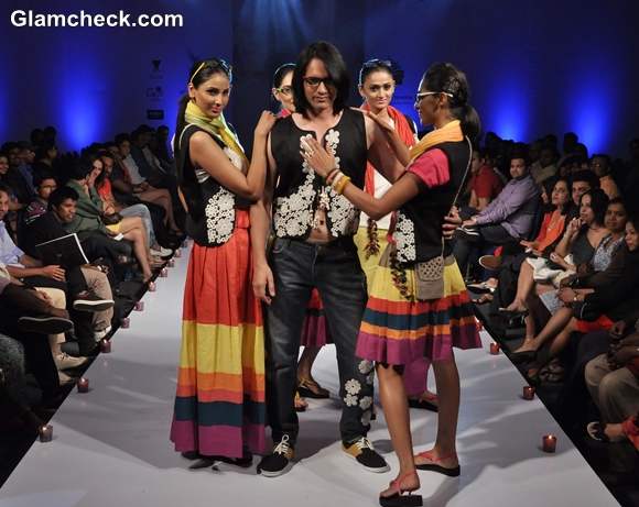 Ambrish Collection bangalore fashion week summer showers 2013