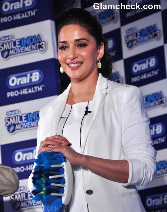 Madhuri Dixit At The Oral B Smile India Movement Launch