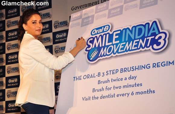 Madhuri Dixit The Oral B Smile India Movement Launch