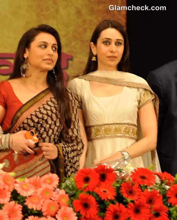 Rani Mukherjee Karisma Kapoor at Womens Safety event in Mumbai