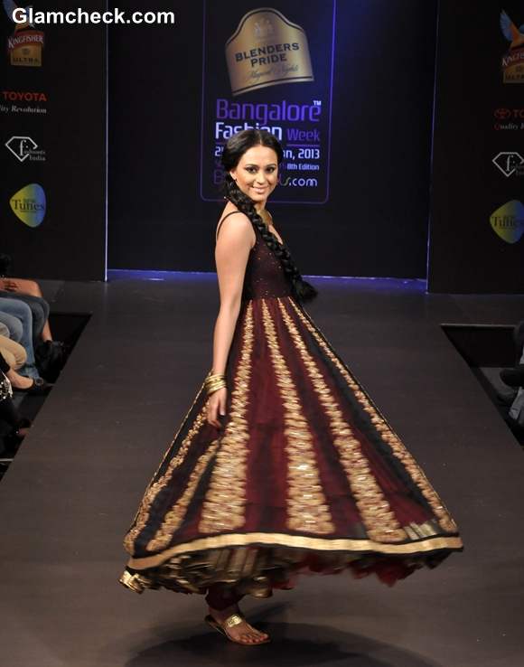 Ritu Kumar at the final day Bangalore Fashion Week 2013 summer showers