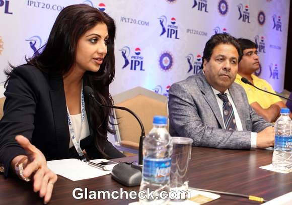 Shilpa Shetty At IPL 2013 Player Auction In Chennai