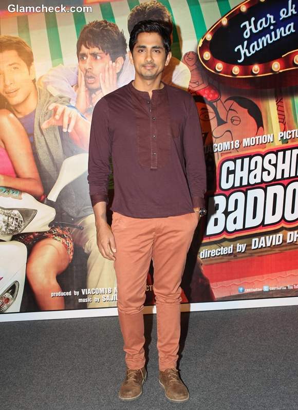 Siddharth in Chashme Baddoor