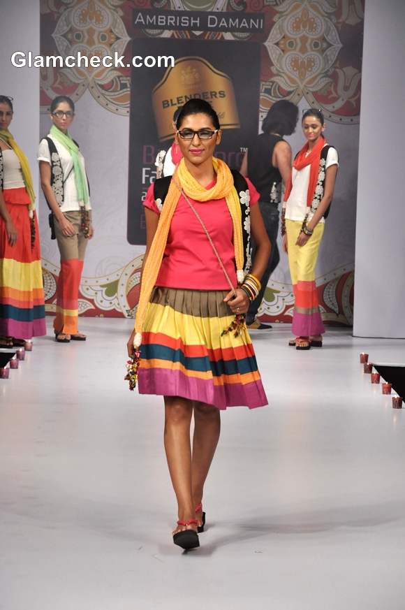 bangalore fashion week summer showers 2013 Ambrish Collection