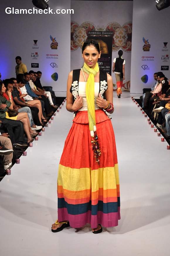 bangalore fashion week summer showers 2013 Ambrish