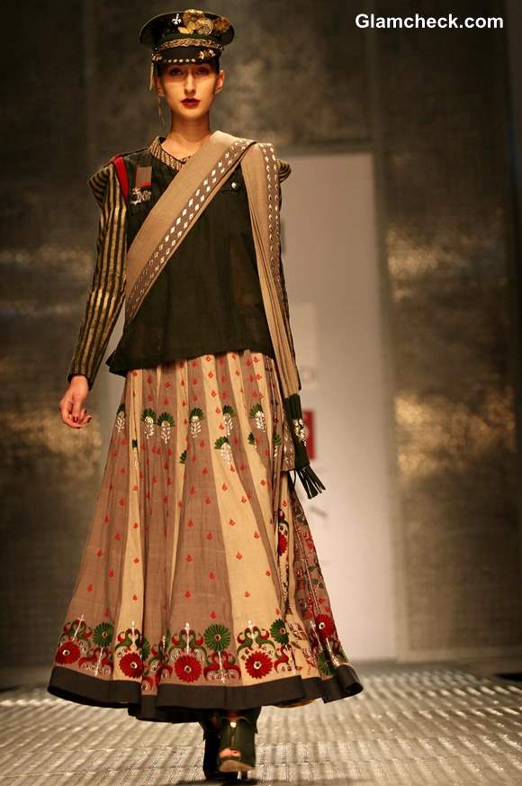 Anju Modi at WIFW Fall -Winter 2013