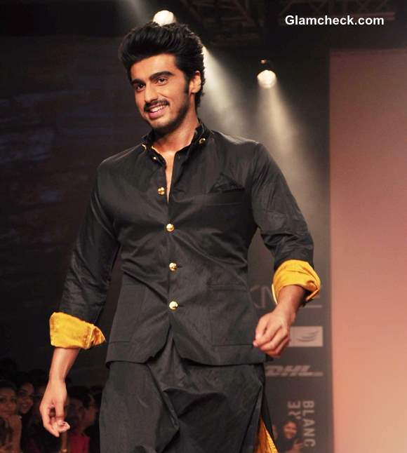 Arjun Kapoor for Kunal Rawal at LFW Summer Resort 2013