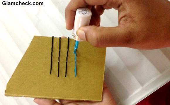 Colored bobby pins diy