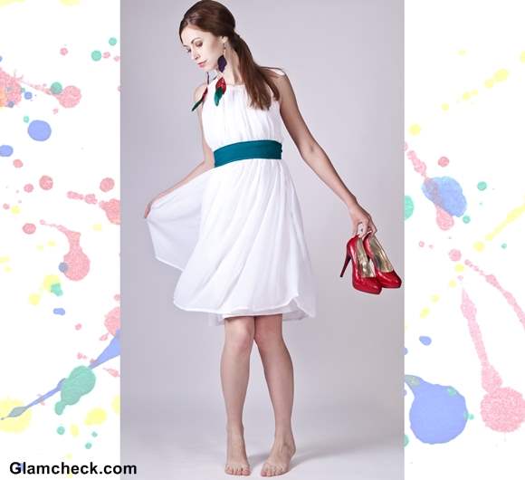 Holi Dressing tips wearing white dress