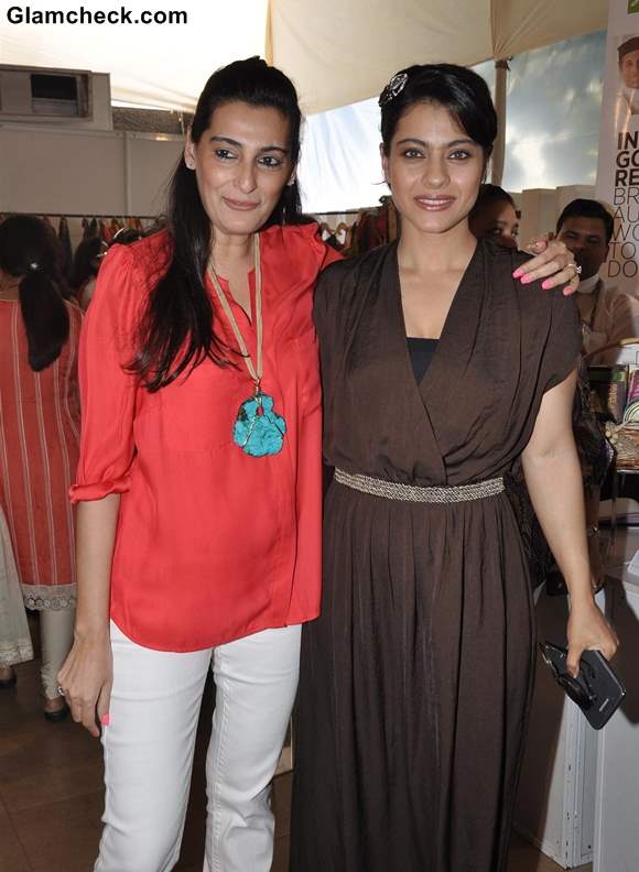 Kajol Attends Save the Children NGO Aariash Exhibition