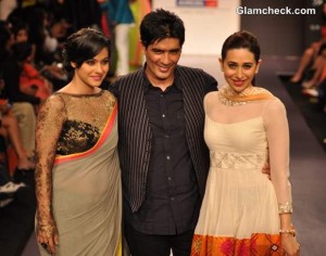 Kajol karisma kapoor at Manish Malhotra LFW Summer-Resort 2013