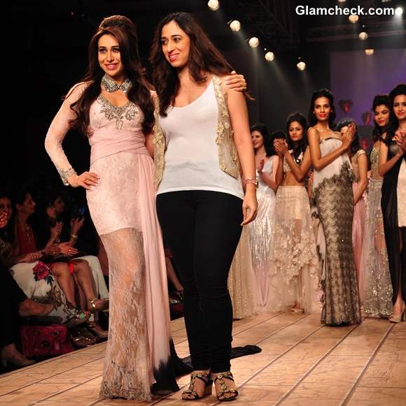 Karisma Kapoor Shehlaa Khan at Lakme Fashion Week Summer Resort 2013