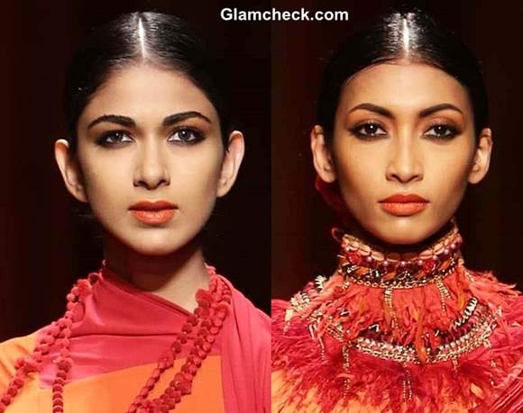 Makeup fall winter 2013 WIFW Tarun Tahiliani show