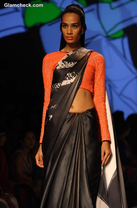 Masaba Gupta for Satya Paul at WIFW Fall-Winter 2013