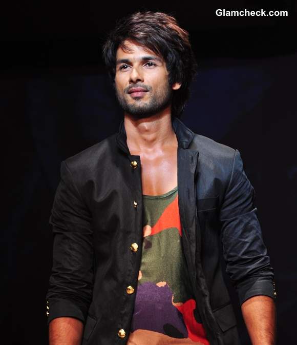 Shahid Kapoor at LFW Summer Resort 2013