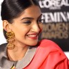 Sonam Kapoor wears Sari with Peter Pan collar Blouse