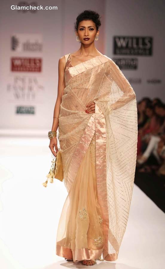 WIFW Fall-Winter 2013 Nikasha Tawadey saree collection