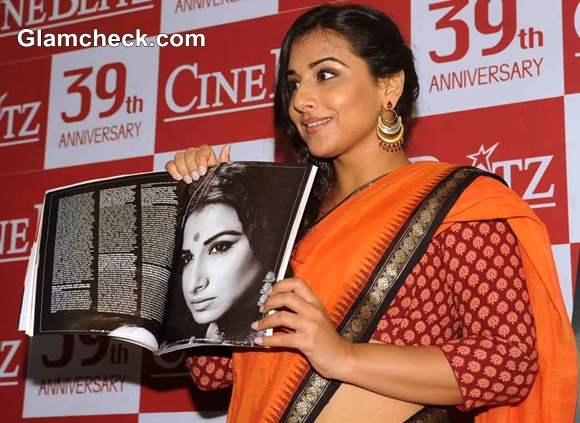 Vidya Balan Mother India Cover CineBlitz Magazine Anniversary Issue