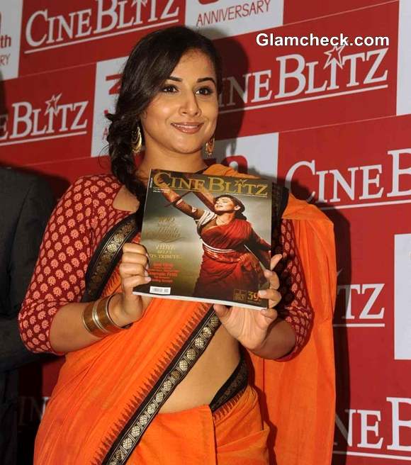 Vidya Balan Mother India Cover of CineBlitz Magazine Anniversary Issue