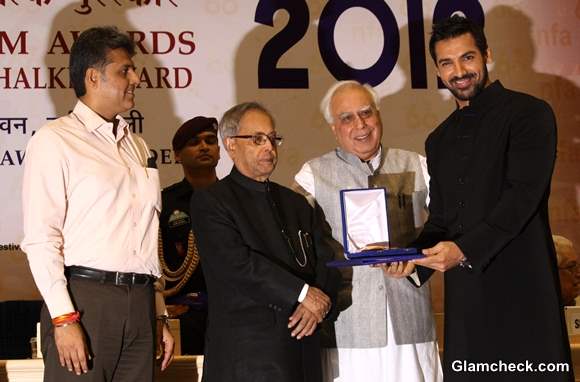 John Abrahim at 60th National Film Awards 2012 Held in New Delhi