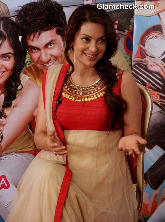 Juhi Chawla Promotes Hum Hain Raahi Car Ke movie