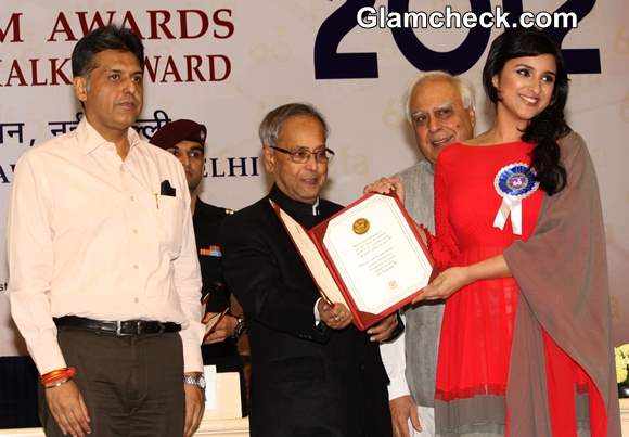 Parineeti Chopra at 60th National Film Awards 2012 Held in New Delhi