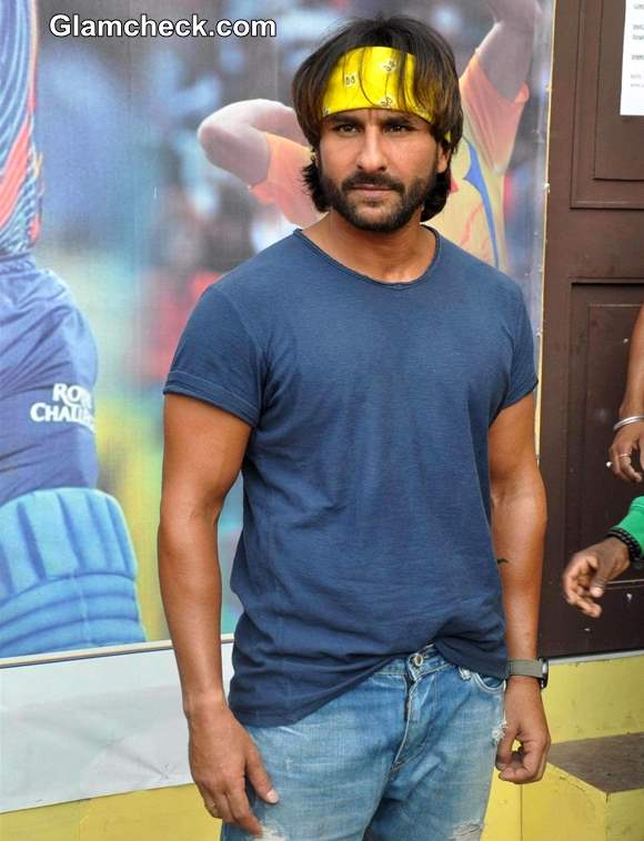 Saif Ali Khan Promotes Go Goa Gone at IPL