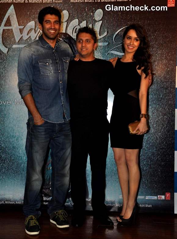 Shraddha Kapoor Aditya Roy Kapoor at Aashiqui 2 Success Party