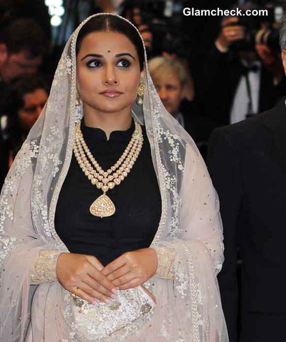 Vidya Balan in Sabyasachi Lehenga 2013 Cannes Opening Ceremony