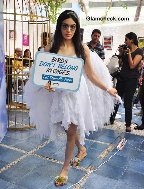 Adah Sharma PETA Bird-loving Campaign