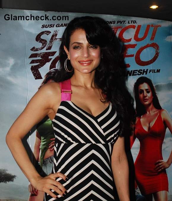 Ameesha Patel at Shortcut Romeo Screening