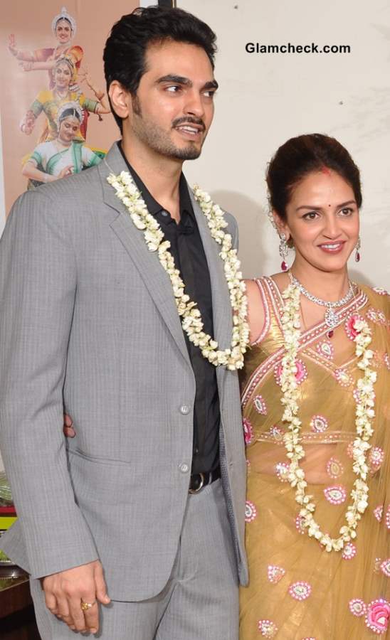 Esha Deol Bharat Takhtani at Ahana deols engagement