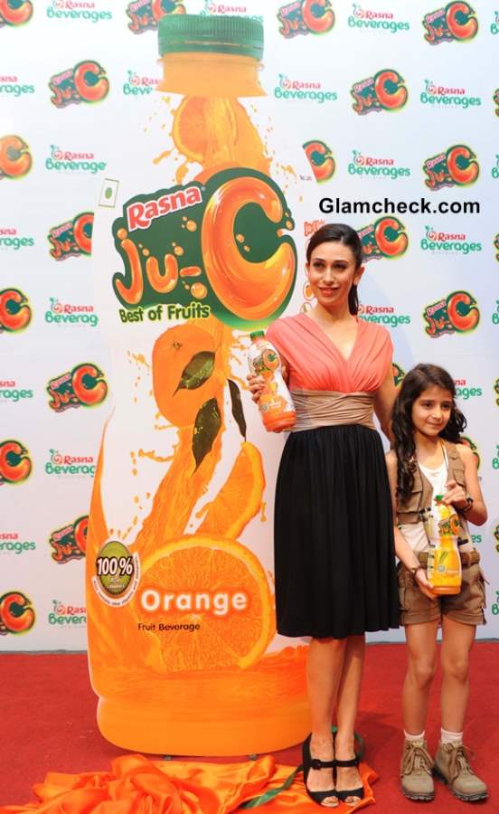 Karisma Kapoor Color Blocks at Rasna Ju-C Launch
