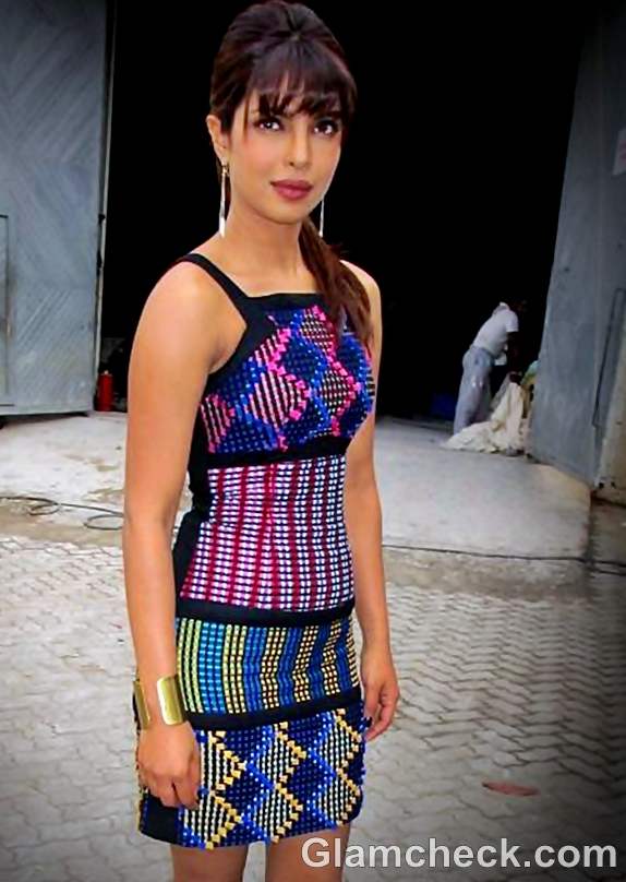 Priyanka Chopra Style Staple 2013 Sheath Dress